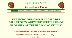 Desktop Screenshot of greenbankfarm.co.uk